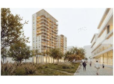 Lyon 7ème programme neuf  Côté Parc
