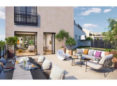 Logement neuf Aubervilliers : Les Ateliers 63