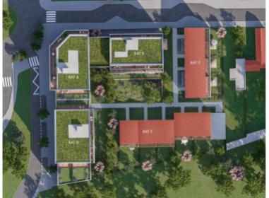 Les Jardins Fajon programme neuf Villetaneuse
