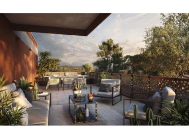 Immobilier neuf Rousset : Terrases