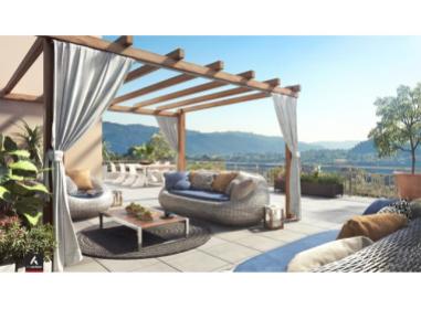 Logement neuf Rousset : Terrases