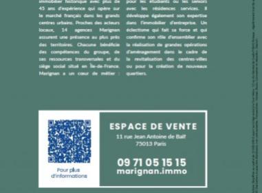 Paris 13ème programme neuf  Parc en ciel