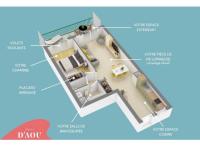 Vision d'Aou immobilier neuf Marseille 15ème