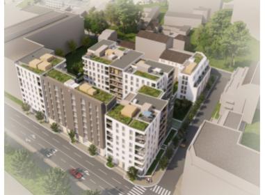 Jardin Camelinat immobilier neuf Malakoff
