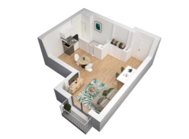 Projet immobilier Tours : Urbanéo Giraudeau