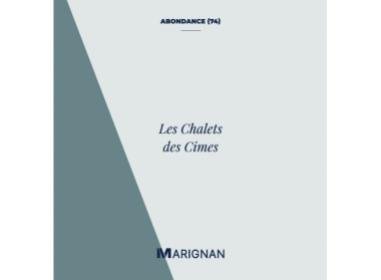Logement neuf Abondance : Les Chalets des Cimes