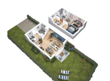 Les cottages Dunes & Mer Immobilier neuf Bray-Dunes