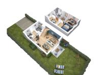 Les cottages Dunes & Mer immobilier neuf Bray-Dunes