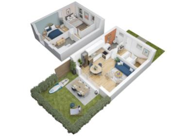 Bray-Dunes programme neuf  Les cottages Dunes & Mer