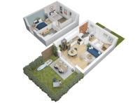 Bray-Dunes programme neuf Les cottages Dunes & Mer