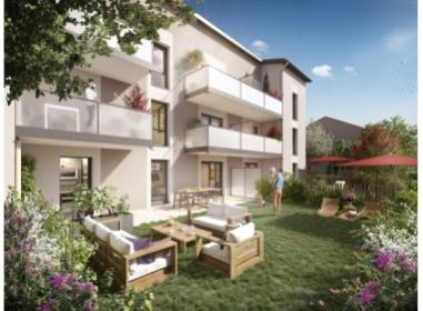 Logement neuf Saint-Bonnet-de-Mure : Patio d'Azieu