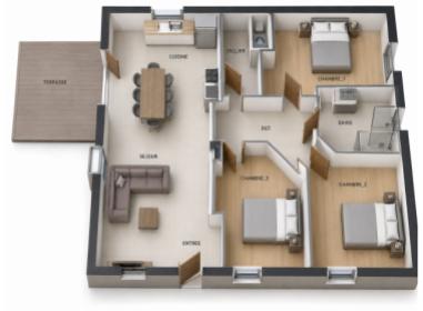 Logement neuf Dorans : Le Domaine des Fougères