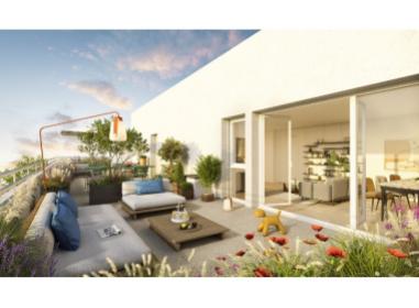 Programme neuf Drancy : Les Terrasses Marceau TR2 D1