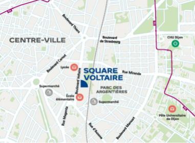 Dijon programme neuf  Square Voltaire