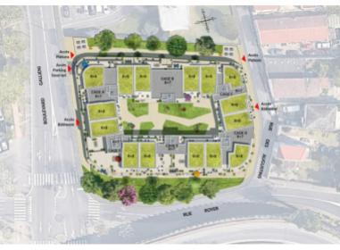Logement neuf Villeneuve-la-Garenne : Majestic en Seine